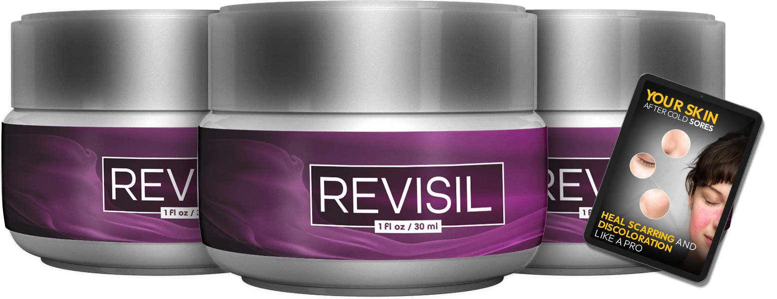 Revisil 3 bottles